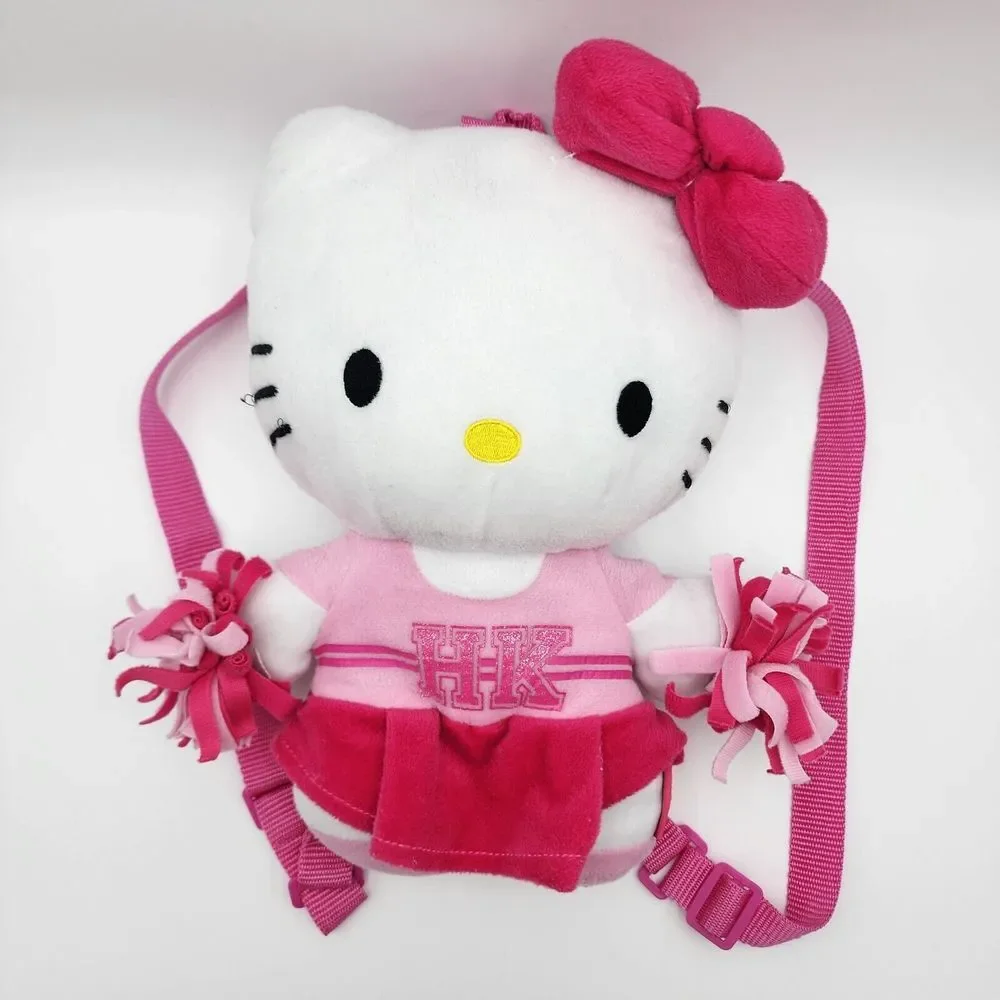 Sanrio Hello Kitty Plush Backpack Pink Bow &‎ Dress 13